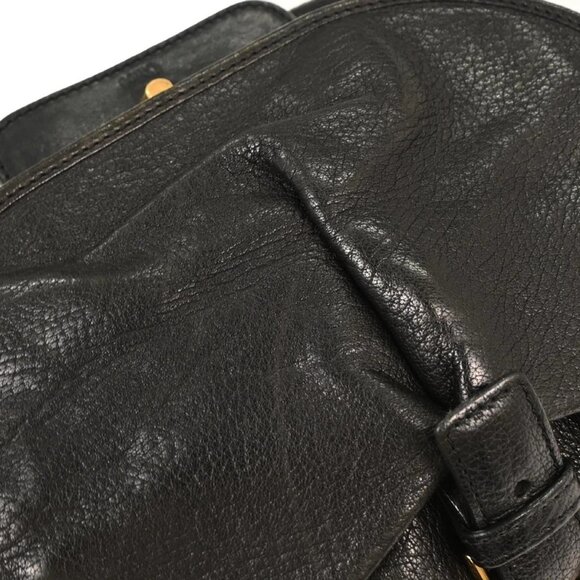 Chloe Black Leather Mavis Shoulder Bag 02-10-51-5811 155296 - Picture 7 of 10